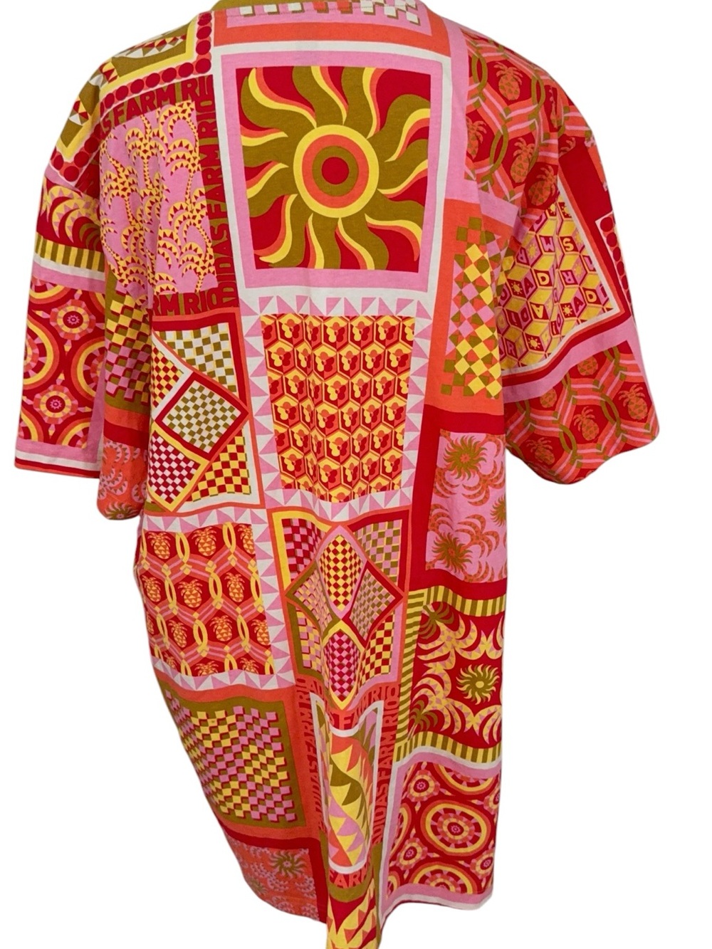 adidas x Farm Rio Kaleidoscope T-shirt Dress - Picture 7 of 10